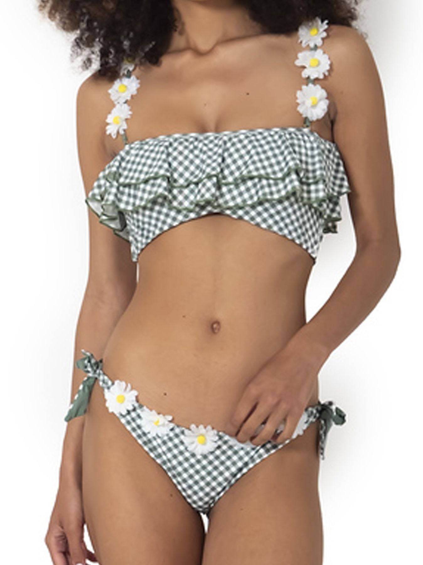 Bikini Fascia Preformata Donna VI23-018 Vacanze Italiane - evabiancheria